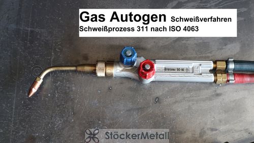 Gas Profi Schweißkurs & Schneidkurs - Schweißprozess 311 nach ISO 4063 Dauer 5 Tage  G, Autogen